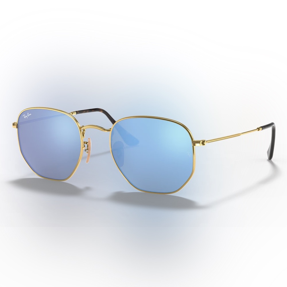🤍Ray-Ban~Hexagonal Flat Lens Sunglasses